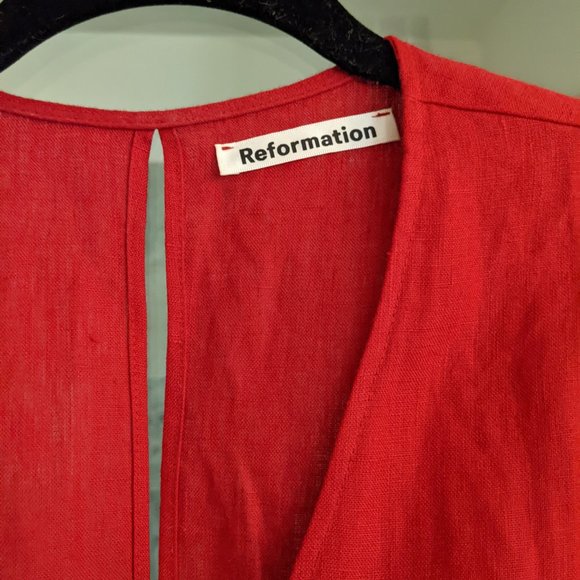 Reformation wrap mini dress - Picture 2 of 5